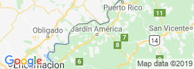 Jardin America map